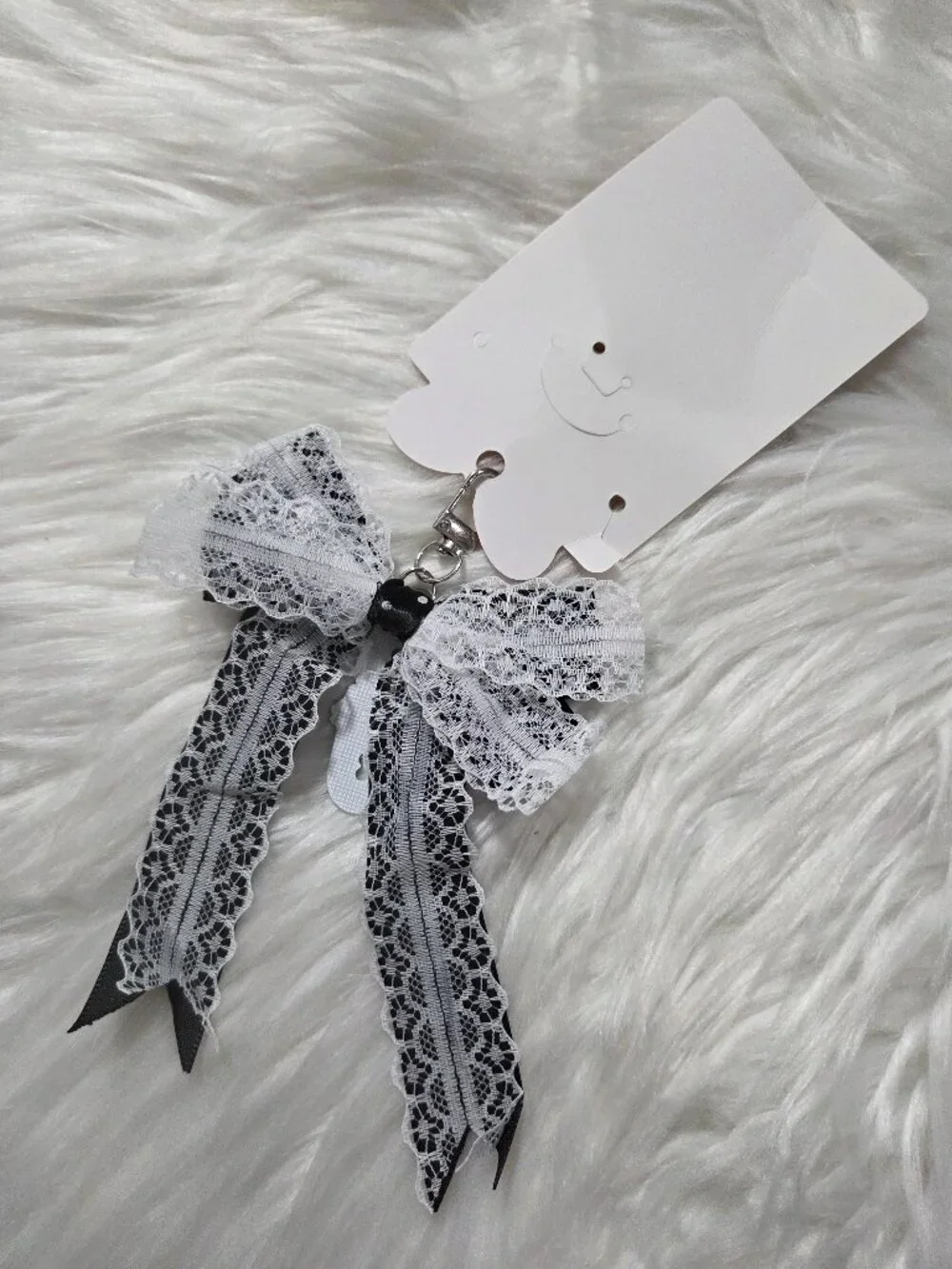 Betty Boop Bow Design Keychain
